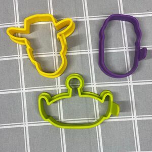 3) Disney Pixar Toy Story 4 2019 Pampered Chef Pancake Molds Only